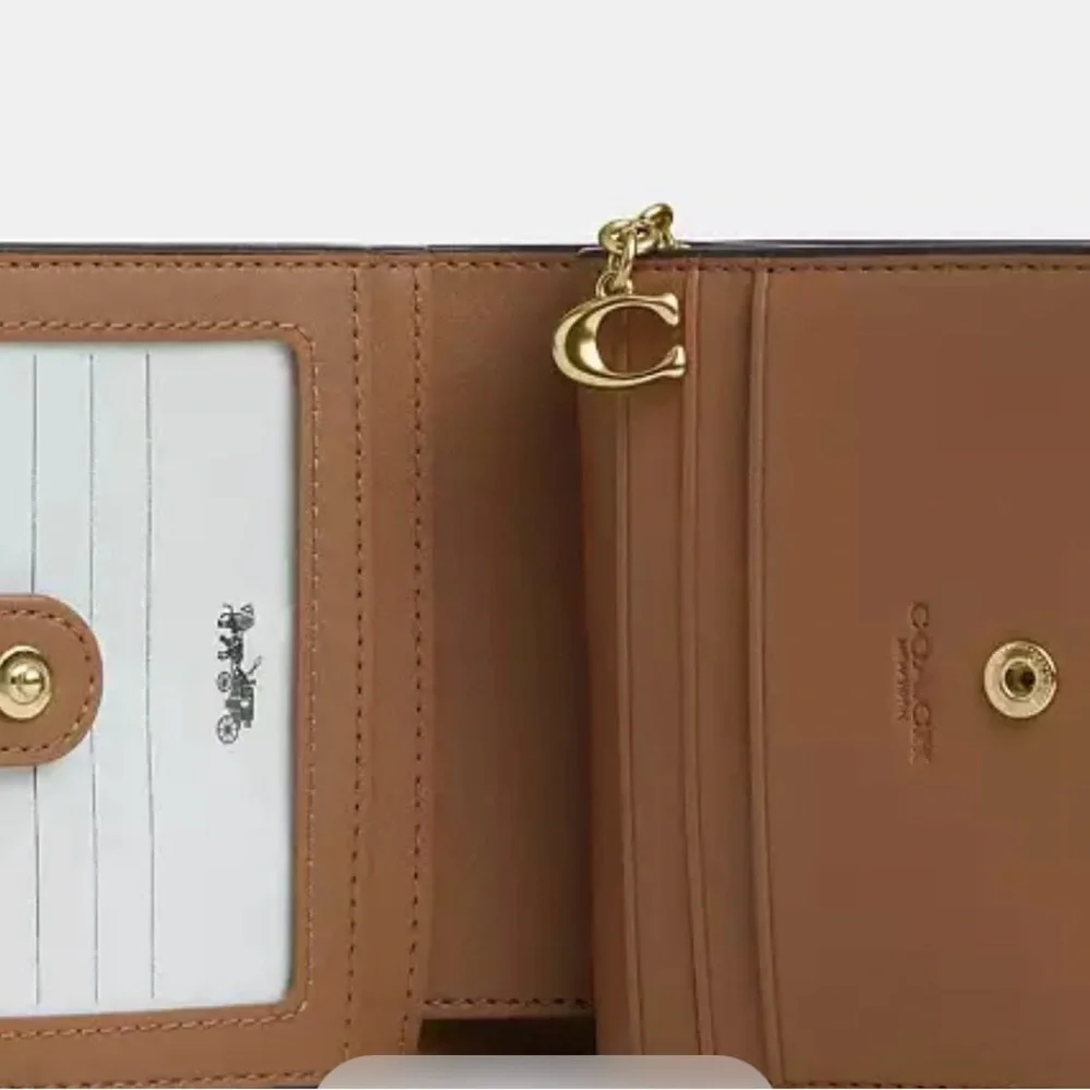 Snap Wallet In Signature Canvas With Halloween Print - Picture 3 of 3